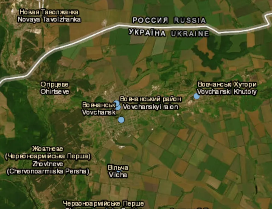 Russian assault repelled near Vovchansk