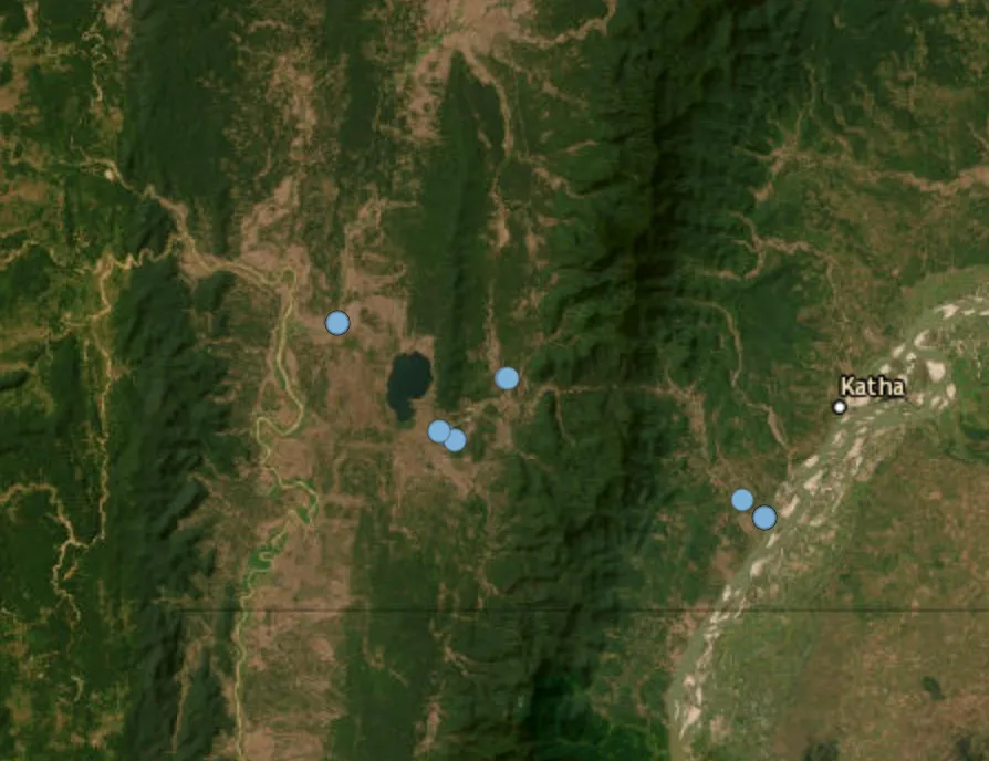 Insurgents resume offensive on the last junta position in Indaw Township