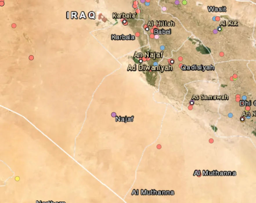 Iraqi forces arrest several terrorists in Najaf and Karbala